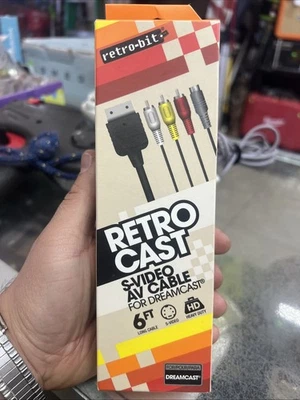 Retro-Bit AV Cable for Sega Dreamcast 6 Feet - Image 1 of 4