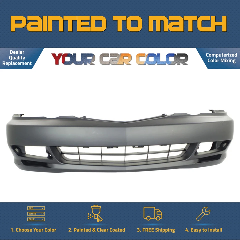 For 2002-2003 ACURA 3.2TL Front Bumper Cover Painted to Match - Imagem 1 de 1