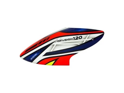 Airbrush Fiberglass Red Transformer Canopy - Blade Infusion 120 : MH-I120080RT - Image 1 of 3