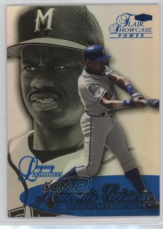 1999 Flair Showcase Row 3 Legacy Collection /99 Marquis Grissom #106L - Image 1 of 2