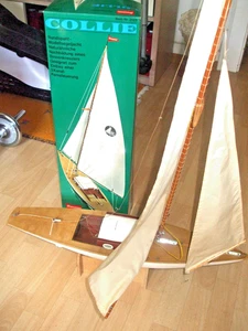 GRAUPNER COLLIE VELERO CON CAJA ORIGINAL E INSTRUCCIONES - Imagen 1 de 14
