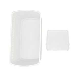 Clear Bread Keeper Practical Bread Storage Separator Storage Bins with Lid - Picture 1 of 8
