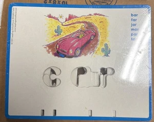 LeapFrog Schulhaus Box Karten Englisch Blau Packung - Schablone - Neu & Versiegelt 1999 - Bild 1 von 3