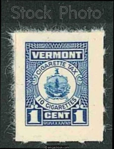 Vermont Cigarette Tax,VT C8 mint, VF - Picture 1 of 1