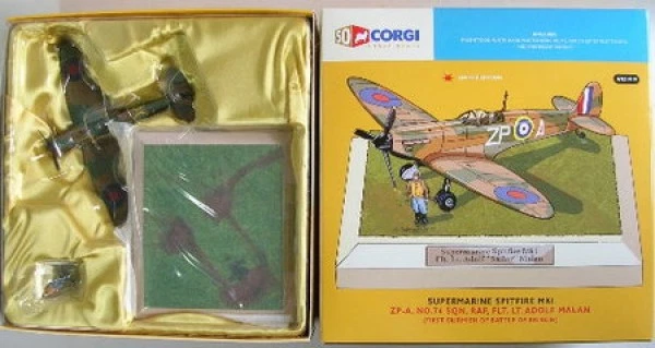 Supermarine Spitfire Mki Zp-A No. 74 Sqn Raf Flt. Lt. Adolf 'Sailor' Malan 1:72 - Image 1 of 1