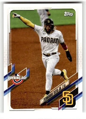 2021 Topps Opening Day #1 Fernando Tatis Jr. Baseball Card - Image 1 of 2