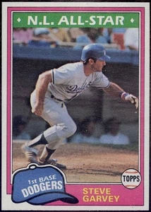 Lot of 2 1981 Topps #530 Steve Garvey EX & EX-MT - Bild 1 von 2