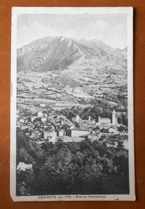 Cartolina Demonte (Piemonte) (alt. 778) - Scorcio Panoramico - 1941 - Foto 1 di 2