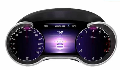 Instrumento de tablero digital LCD para automóvil Mercedes Benz G 2013~2018 Foto 1 de 4