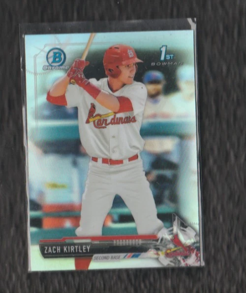2017 Bowman Draft Chrome Zach Kirtley 1st Bowman REF - Image 1 of 1