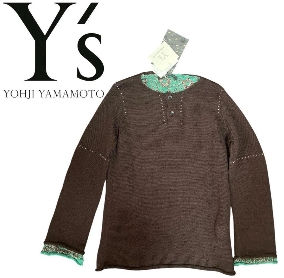 ① Y's Yohji Yamamoto long sleeve knit size 3 - Image 1 of 4