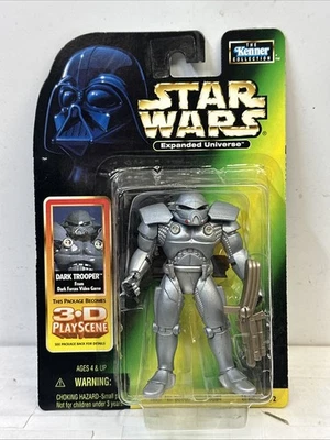 Figura Kenner 1998 Star Wars POTF Dark Trooper Expanded Universe 3,75" Foto 1 de 2