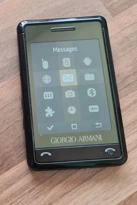 Samsung GIORGIO ARMANI SGH-P520 Unlocked Mobile Phone - Image 1 of 4