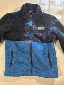 The North Face Youth Small (7/8) Full-Zip Fleece Jacket Two-Tone - Picture 1 of 3