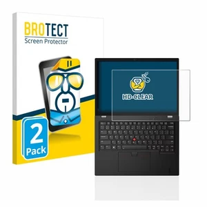2x Display Schutz Folie für Lenovo Thinkpad L13 Gen 3 Zubehör Transparent - Bild 1 von 6