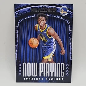 2021-22 Hoops Now Playing Jonathan Kuminga #7 NBA Golden State Warriors - Picture 1 of 2