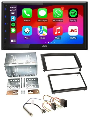 JVC Bluetooth 2DIN MP3 DAB USB Autoradio für Skoda Fabia 2004-2007 6Y Facelift I - Bild 1 von 4