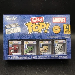 Funko Bitty Pop Marvel 4 Pack mit White Spider-Man 1/6 Limited Chase Edition - Bild 1 von 7
