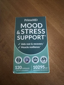 5-in-1 Cortisol Supplement w/ Ashwagandha & Magnesium Mood Stress Support 120 Ct - Picture 1 of 8