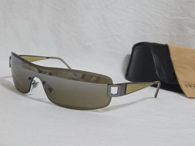 Gafas de sol Bulgari BVLGARI Logo sin marco deportivas con escudo, unisex, ligeras, de lujo Foto 1 de 4