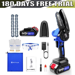 For Makita Battery Electric Cordless Chainsaw One-hand Saw Wood Pruning Cutter - Picture 1 of 15