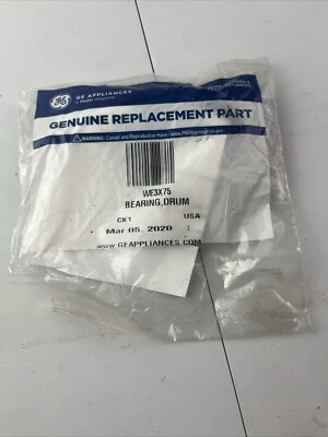 Cojinete de tambor genuino GE WE3X75 Foto 1 de 3