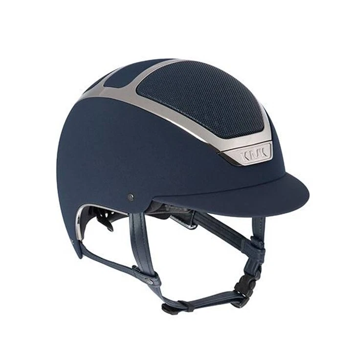 Helm Zum Reiten KASK Dogma Chrome Navy Silber - Bild 1 von 1
