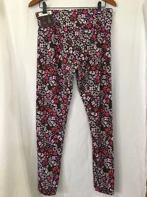 Новый без границ цветочный замша лодыжки леггинсы подростков женщин много размеров - Изображение 1 из 4