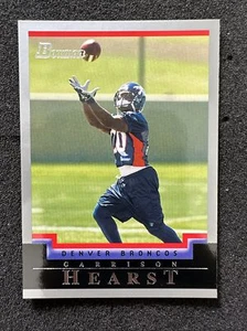 2004 Bowman Football GARRISON HEARST #83 Denver Broncos - Picture 1 of 2