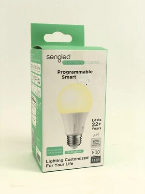 Sengled Smart LED Soft White A19 Bulb,1 Pack - Image 1 of 3
