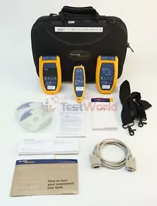 Fluke FTK300 Fiber Optic Test Kit 2956-4010-01 / 2956-4013-01 - Picture 1 of 12