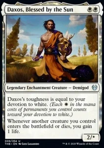 MRM ENGLISH 4x Daxos, b�ni par le soleil - Blessed by the Sun MTG Magic THB - Picture 1 of 1