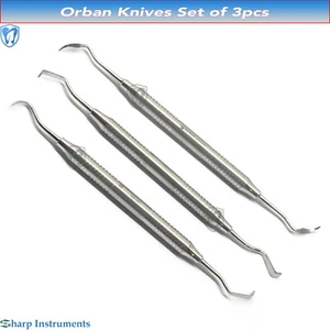 Dental Kirkland & Orban Knife Periodontal Gingivectomy Surgical Procedure knives - Picture 1 of 8