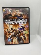 JUSTICE LEAGUE VS TEEN TITANS DVD Preowned
