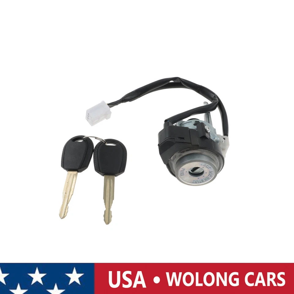 Conjunto de interruptor de cilindro de bloqueo de encendido con 2 llaves para Kia Sportage 2005-2010 Foto 1 de 4