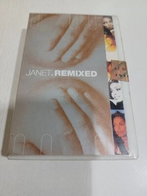 Janet Jackson Remixed RARE orig Cassette tape INDIA indian Clamshell 1995 - Image 1 of 4