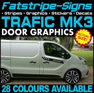 passend für RENAULT TRAFIC MK3 TÜRAUFKLEBER GRAFIK DECLAS CAMPER DAY VAN WOHNMOBIL - Bild 1 von 2