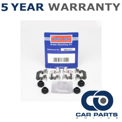 Brake Pads Fitting Kit Rear CPO Fits Mini Cooper One 1.2 1.6 D 2.0 One - Image 1 of 4