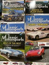 Classic Motorsports Magazine - Lot of 10 Issues 2018-2020