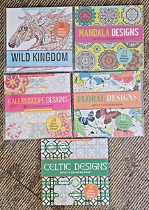 Studio Series Adult Coloring Book -5 TO CHOOSE FROM-FREE SHIPPING - Imagen 1 de 11