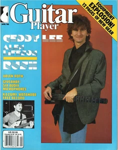 Guitar Player Magazine April 1986 RUSH Arlen Roth Kazumi Watanabe Paco Pena - Picture 1 of 17