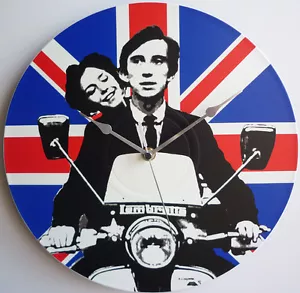 Jimmy - Quadrophenia 12" LP Vinyl Record Clock, Pop Art, Canvas, 60s mod the who - Picture 1 of 15