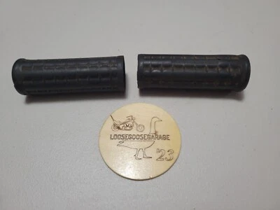 Manillar 54-61 Harley Davidson Panhead negro Waffle Grips 56212-53 Duo Hydra Foto 1 de 4