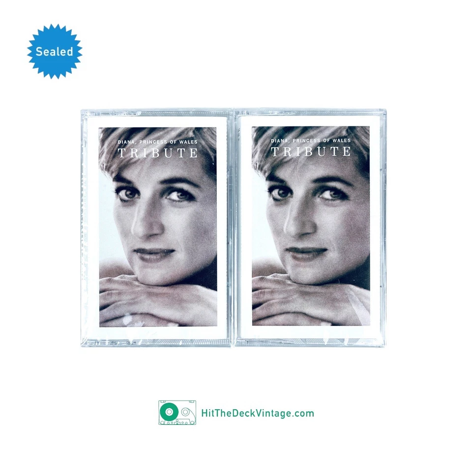 Diana (Princess Of Wales) Tribute Cassette Tapes (1997) REM Queen Enya SEALED - Image 1 of 4