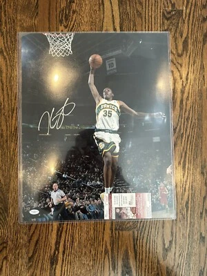 KEVIN DURANT PSA/DNA SIGNED 16X20 PHOTO MINT AUTOGRAPH, SUPERSONICS ROOKIE! - Image 1 of 3