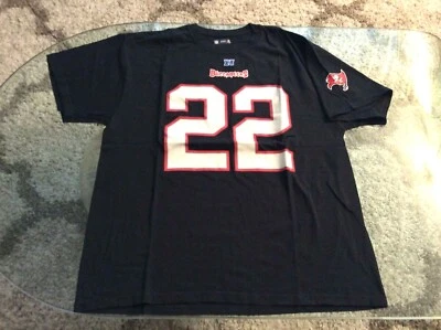 Camisa Tampa Bay Buccaneers Doug Martin Negra Doble Cara Adulto Extra Grande XL  Foto 1 de 2