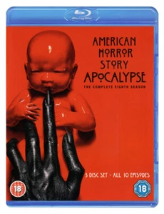 AMERICAN HORROR STORY: Apocalypse Season 8 [Blu-ray] UK Exclusive Region Free - Imagen 1 de 1