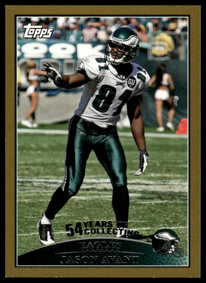 2009 Topps #64 Jason Avant Gold #/2009 - Image 1 of 2