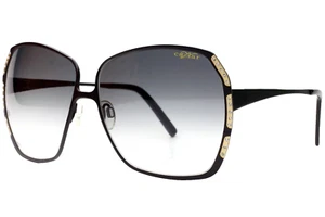Caviar M5003 C24 Black Swarovski Crystals Luxury Italy Sunglasses 61-16-135mm - Picture 1 of 12