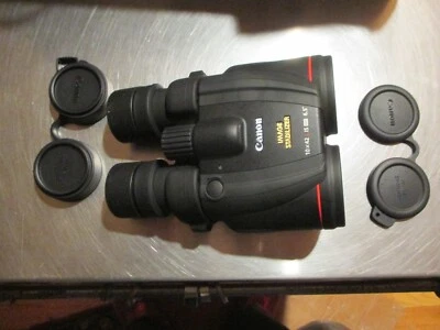 mint CANON IMAGE STABILIZER WATERPROOF BINOCULARS 10x42 L IS WP 6.5° JAPAN +caps - Image 1 of 4